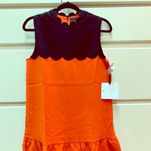 Victoria Beckham for Target Orange and Black Dress